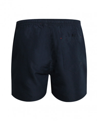 Dos du short de bain Memory Otago bleu marine pour homme