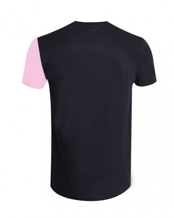 Dos du tee-shirt Flash Otago marine rose pour homme