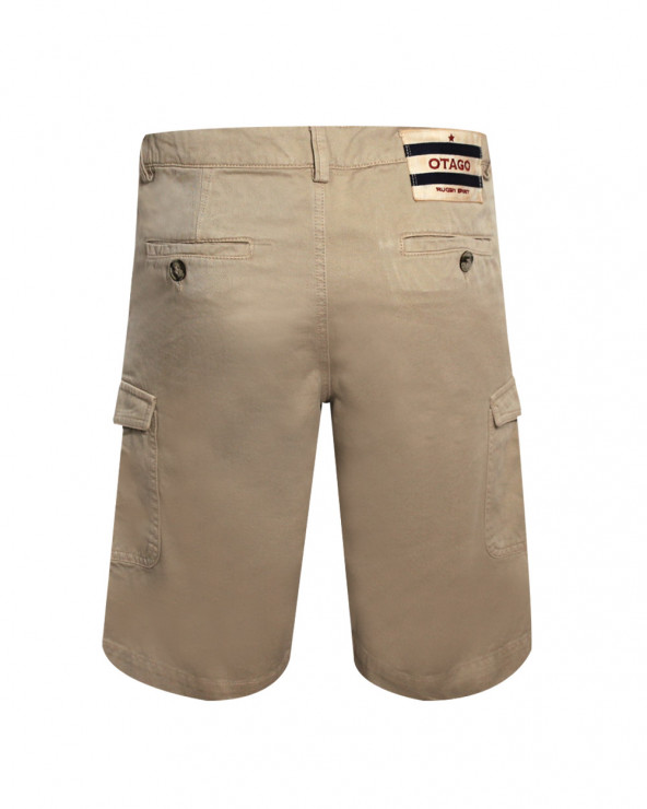 Bermuda Key Otago rugby beige homme