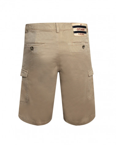 Bermuda Key Otago rugby beige homme