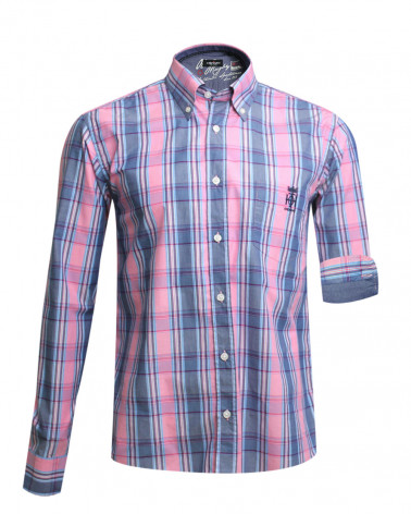 Chemise Toby Otago rugby rose