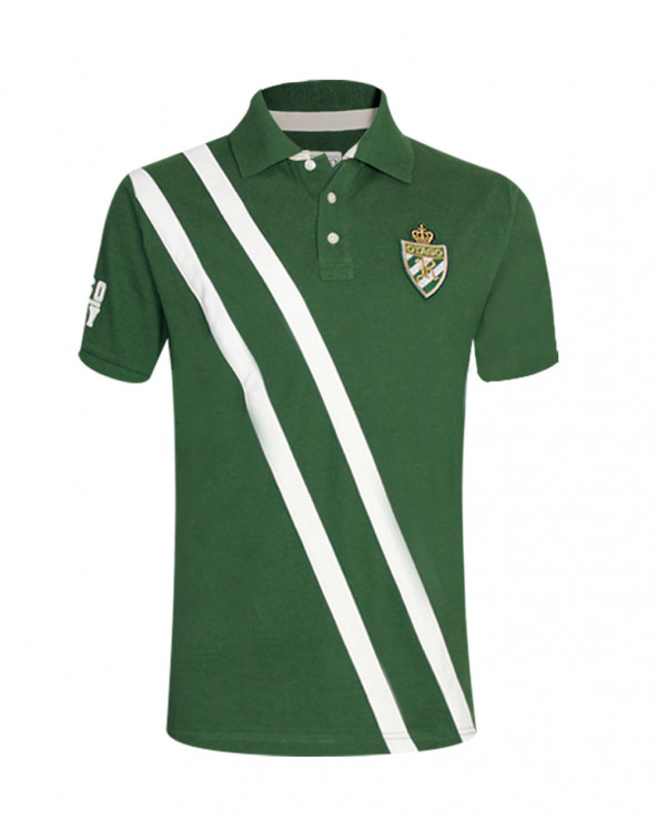 Polo Otago rugby manches courtes vert homme