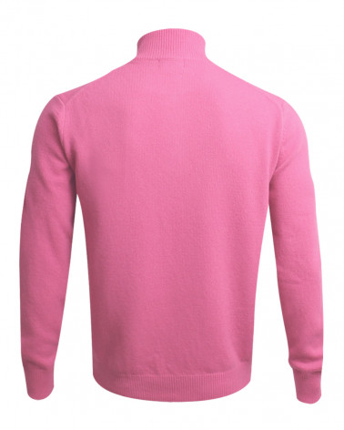 Dos du Pull Buenos Aires col zip Otago rose homme