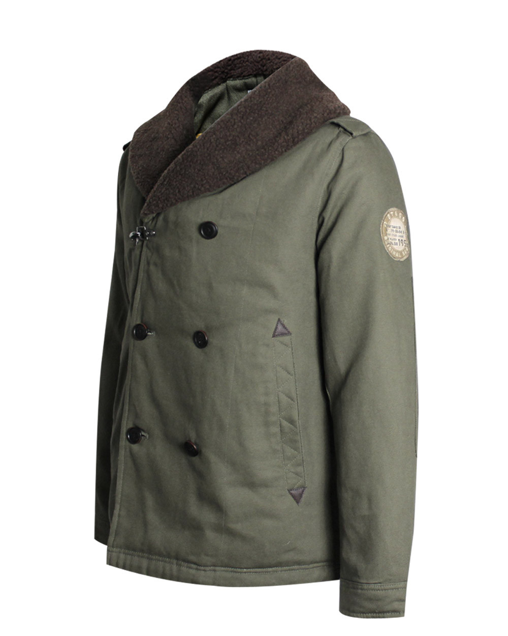 Parka Peter Otago rugby kaki homme