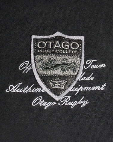 Broderie côté coeur du polo Marco team Otago noir pour homme