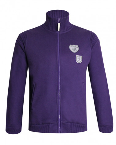 Sweat zip ESTORIL Otago violet homme