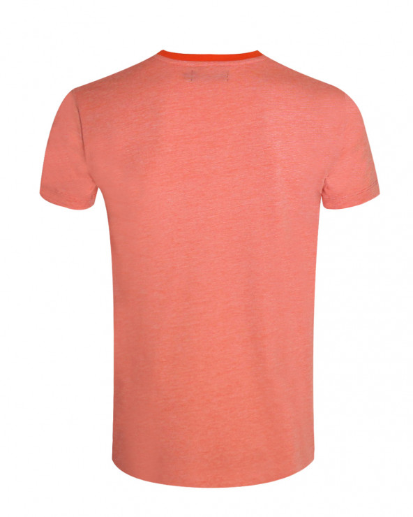 Dos du tee shirt Buenaray uni Otago orange pour homme