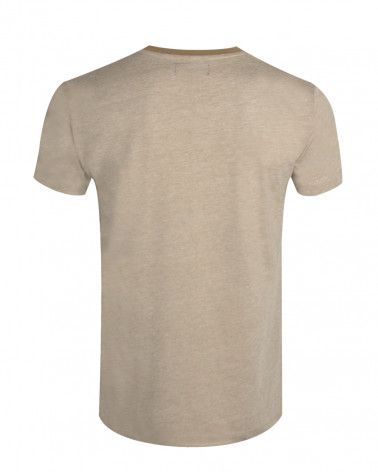 Dos du tee shirt Buenaray Otago beige pour homme