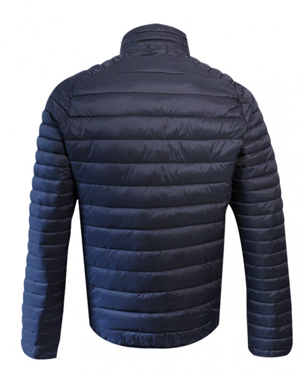 Dos de la doudoune Megeve Otago bleu marine pour homme