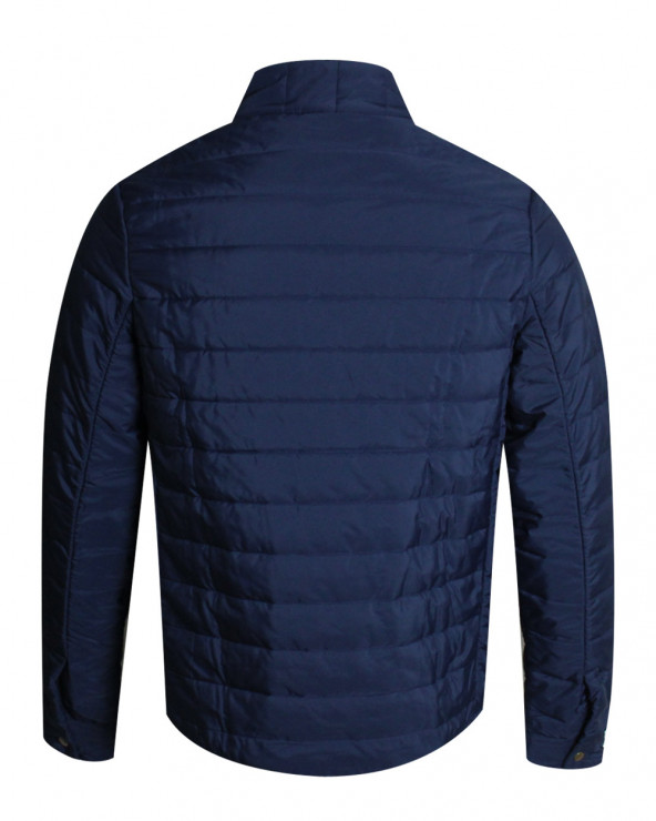 Dos de la doudoune Delko Otago bleu marine pour homme