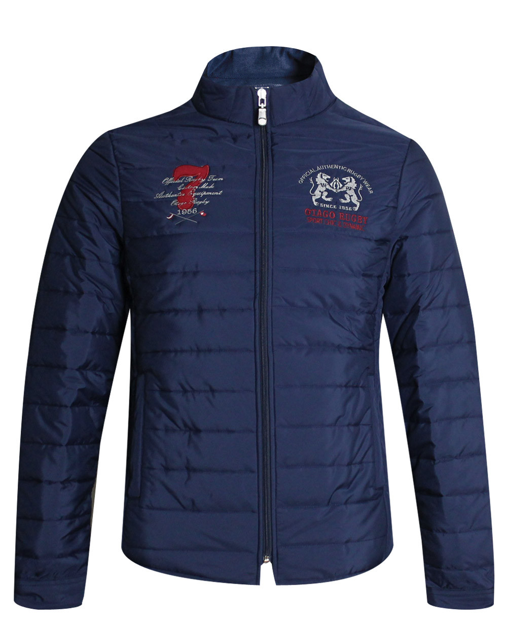 Veste doudoune Delko Otago rugby marine pour homme