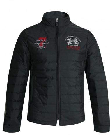 Veste doudoune Delko Otago rugby noir pour homme