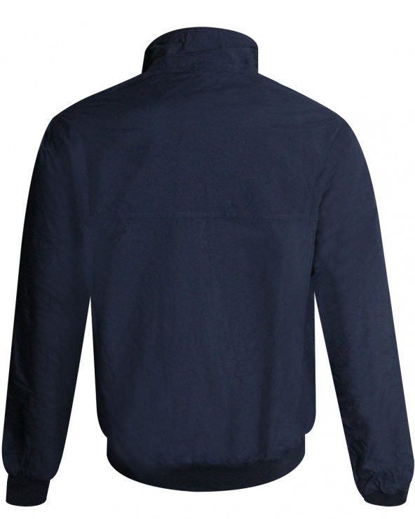 Dos de la parka Orwell Otago bleu marine pour homme