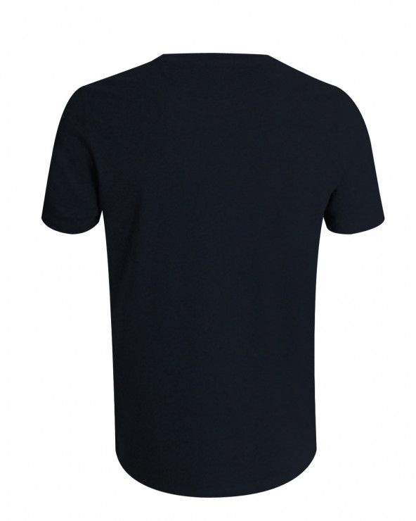 Dos du tee shirt Scribook Otago noir pour homme