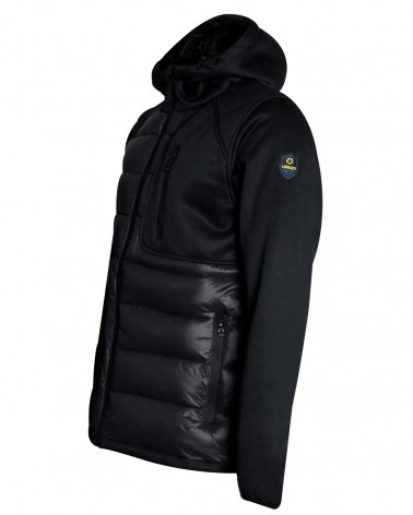 Parka zip capuche Limelight Otago noire pour homme