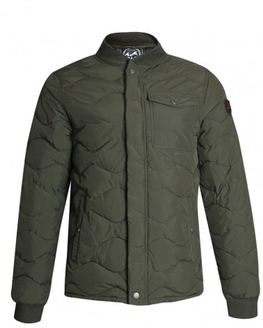 Parka Leewan Otago Kaki pour homme