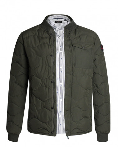 Veste Parka Leewan Otago rugby kaki pour homme