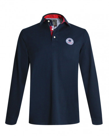 Polo Franklin Otago bleu marine pour homme