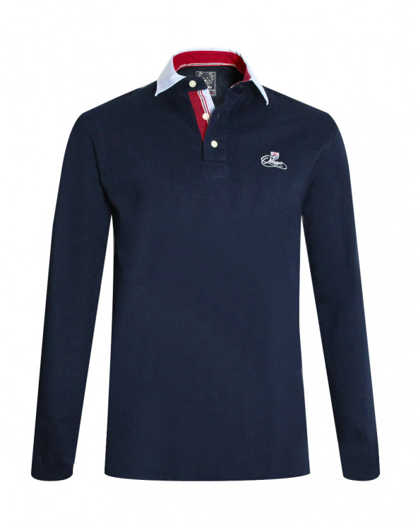 Polo Britcross Otago Bleu marine pour homme