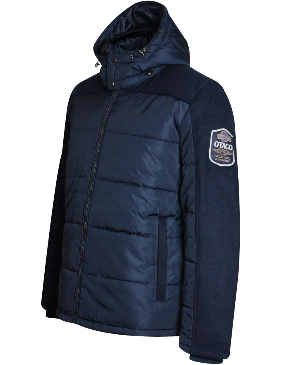 Parka REJIE zip Otago bleu marine pour homme