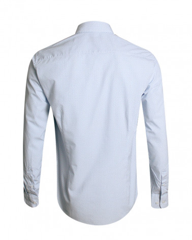 Dos de la chemise Yianna Otago Bleue pour homme