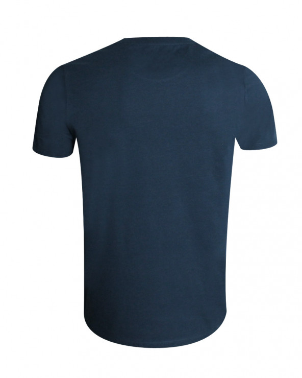 Dos du tee-shirt Doggy Otago bleu marine pour homme