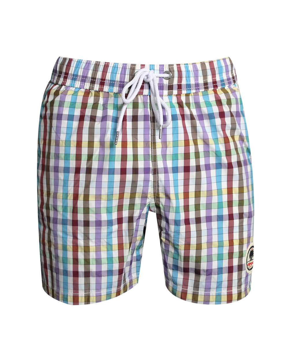 Short de bain Carreaux 4 Otago multicolore pour Homme