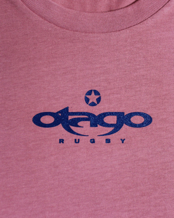 Sérigraphie devant du tee shirt Vespa Otago antique rose pour homme