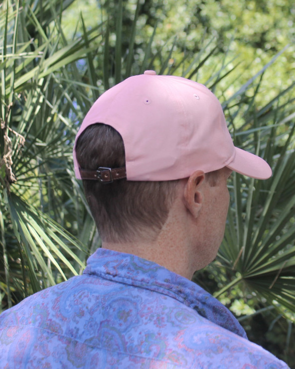 Dos de casquette Buenos Otago rose pour homme