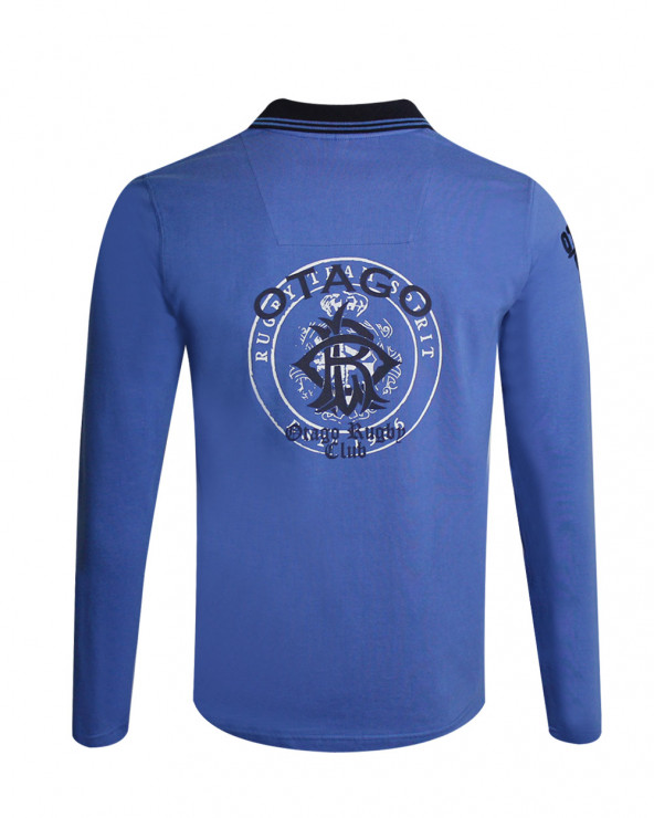 Tee-shirt WALTER Otago bleu lavande manches pour homme