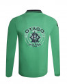 Tee shirt WALTER Otago rugby vert clair manches longues pour homme