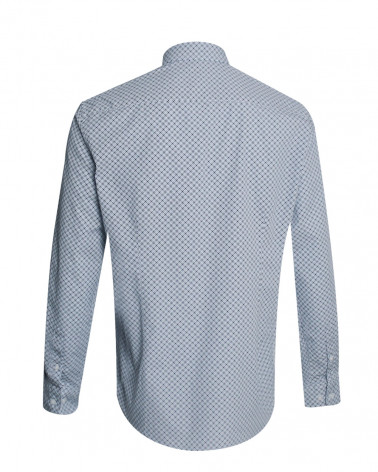 Dos de la chemise 263 Otago bleu ciel pour homme