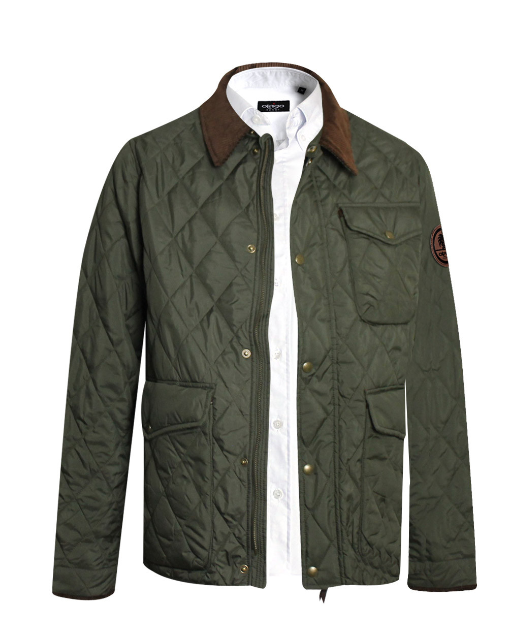 Veste Parka Ralphy Otago rugby kaki pour homme