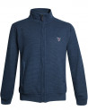 Sweat zip 25SW1 Otago rugby bleu denim pour homme