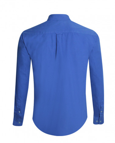 Dos de la chemise Pretin buenos aires Otago bleu de cobalt pour homme